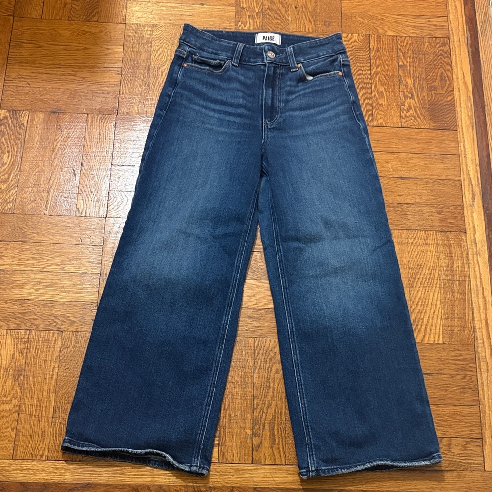 Paige Anessa Wide Leg Denim Size 26